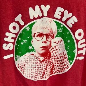 I SHOT MY EYE OUT A Christmas Story Ralphie Graphic Tee
